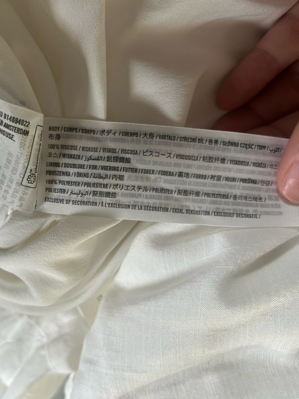 Hollister Women's White Tiered Cotton Midi Skirt - Picture 5 of 10